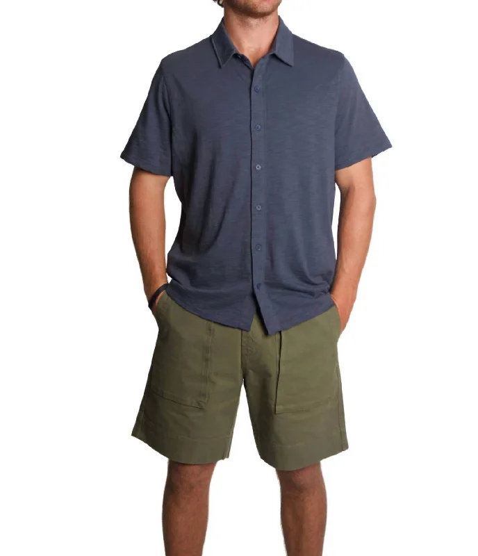 Men's plus - size pocket t - shirts with a classic lookHeavy Slub Button Down In Navy Men's plus - size pocket t - shirts with a classic lookHeavy Slub Button Down In Navy
