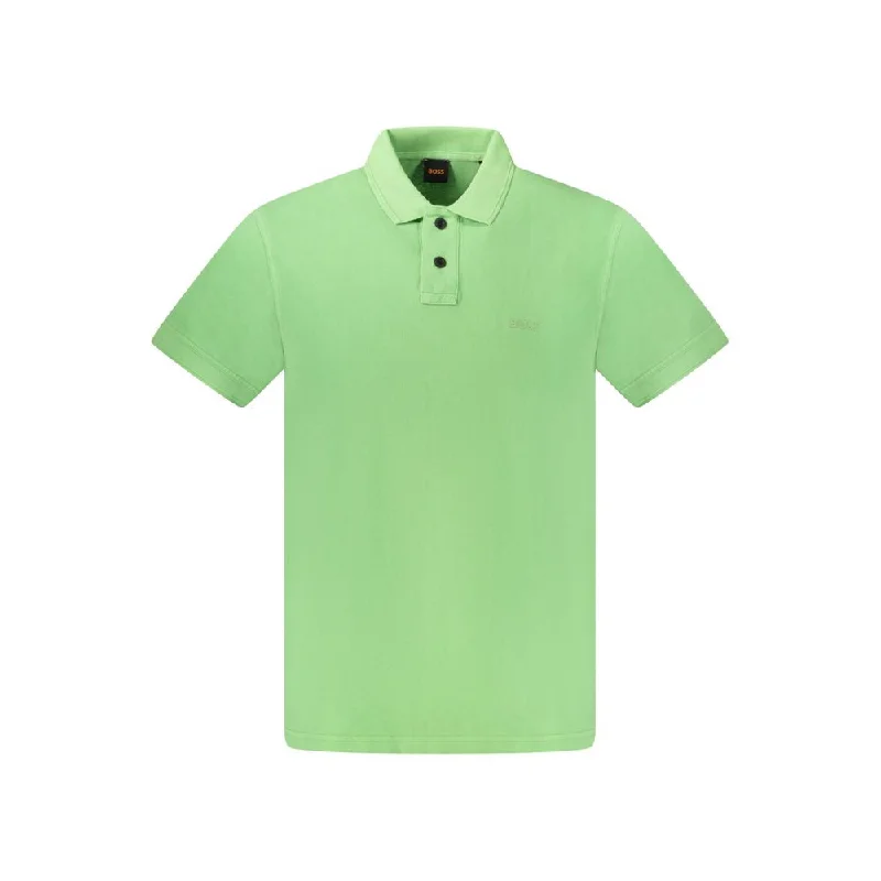Men's organic cotton crew - neck t - shirts for everyday comfortHugo Boss  Cotton Polo Men's Shirt