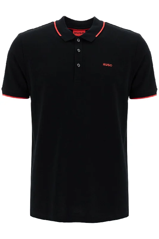 Men's lightweight performance t - shirts for running marathonsHugo Men's Slim Fit Piqué Polo Shirt Men's lightweight performance t - shirts for running marathonsHugo Men's Slim Fit Piqué Polo Shirt