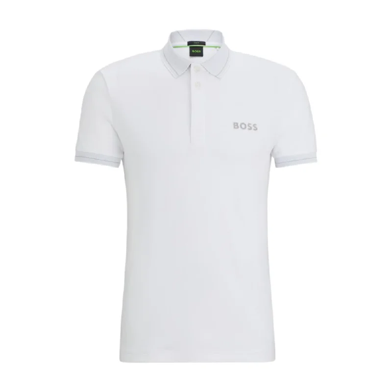 Men's thermal t - shirts with a high - neck design for cold weatherInterlock-cotton slim-fit polo shirt with mesh logo Men's thermal t - shirts with a high - neck design for cold weatherInterlock-cotton slim-fit polo shirt with mesh logo