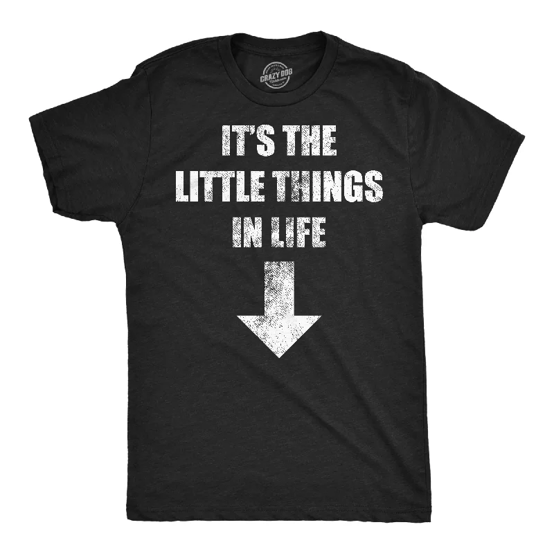 Men's v - neck muscle t - shirts for a body - building aestheticIts The Little Things In Life Men's T Shirt Men's v - neck muscle t - shirts for a body - building aestheticIts The Little Things In Life Men's T Shirt
