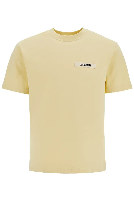 Men's printed Hawaiian t - shirts for tropical vacationsJacquemus Men's 'Round-Neck T-Shirt 'The Gros Men's printed Hawaiian t - shirts for tropical vacationsJacquemus Men's 'Round-Neck T-Shirt 'The Gros