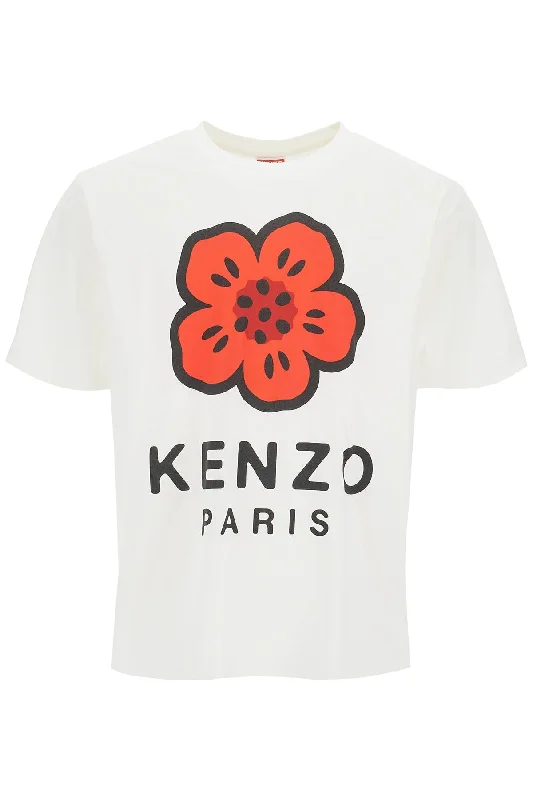 Men's mock - neck t - shirts with a modern and sleek styleKenzo Men's "Boke Flower Printed T-Shirt Men's mock - neck t - shirts with a modern and sleek styleKenzo Men's "Boke Flower Printed T-Shirt