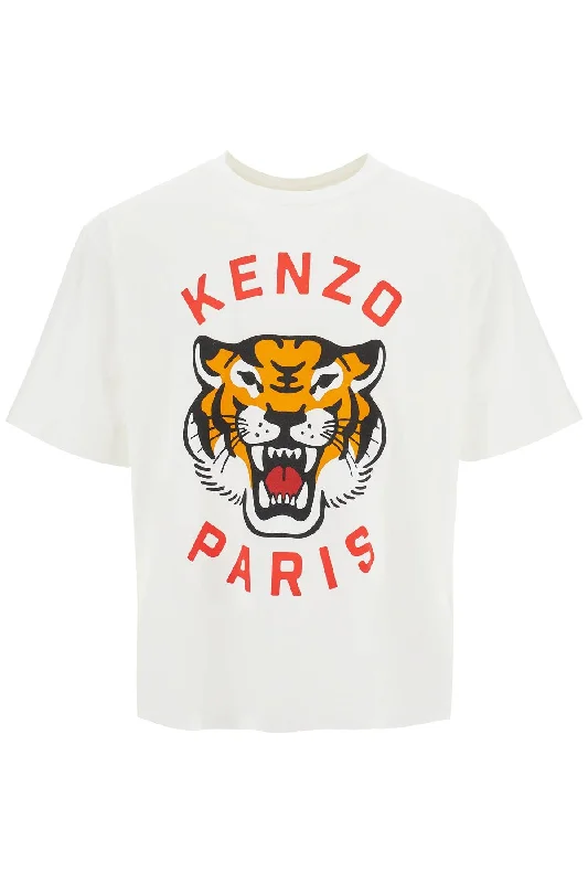 Men's tie - dye t - shirts with a bohemian styleKenzo Men's Lucky Tiger Oversized T-Shirt Men's tie - dye t - shirts with a bohemian styleKenzo Men's Lucky Tiger Oversized T-Shirt
