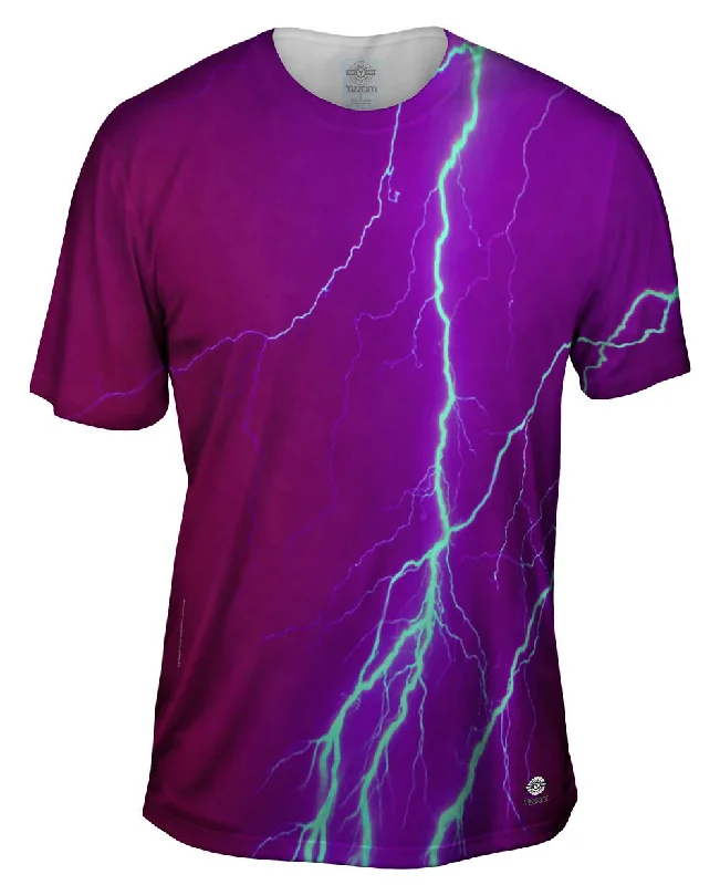 Men's v - neck muscle t - shirts for a body - building aestheticLightning Storm Maroon Men's v - neck muscle t - shirts for a body - building aestheticLightning Storm Maroon
