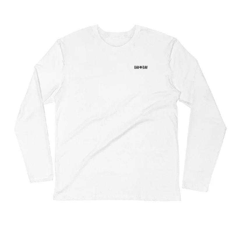 Men's tie - dye t - shirts with a bohemian styleLong Sleeve Fitted Crew