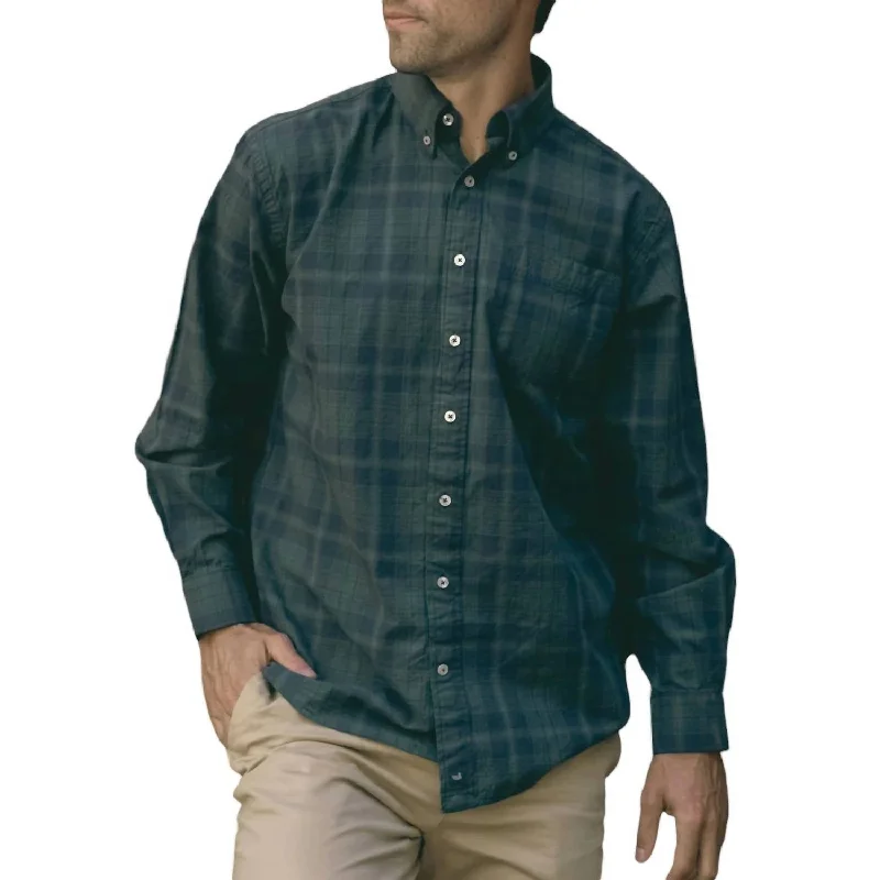 Men's moisture - wicking athletic t - shirts for intense workoutsLubbock Washed Plaid Dress Shirt In Navy/dark Green Men's moisture - wicking athletic t - shirts for intense workoutsLubbock Washed Plaid Dress Shirt In Navy/dark Green
