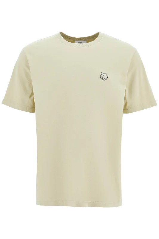 Men's organic cotton crew - neck t - shirts for everyday comfortMaison Kitsune Men's Bold Fox Head T-Shirt Men's organic cotton crew - neck t - shirts for everyday comfortMaison Kitsune Men's Bold Fox Head T-Shirt