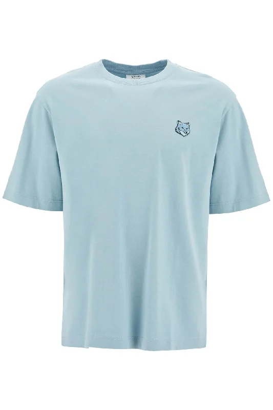Men's antimicrobial t - shirts for odor - free freshness during travelMaison Kitsune Men's 'Oversized Bold Fox Head Men's antimicrobial t - shirts for odor - free freshness during travelMaison Kitsune Men's 'Oversized Bold Fox Head
