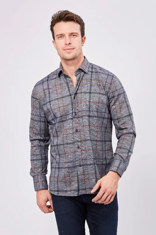 Men's printed Hawaiian t - shirts for tropical vacationsMax Colton James Shirt in Grey Multi (Big & Tall) Men's printed Hawaiian t - shirts for tropical vacationsMax Colton James Shirt in Grey Multi (Big & Tall)