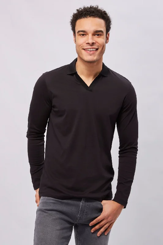 Men's UV - protection t - shirts for outdoor activities in the sunMC Brown Johnny Collar Shirt Men's UV - protection t - shirts for outdoor activities in the sunMC Brown Johnny Collar Shirt