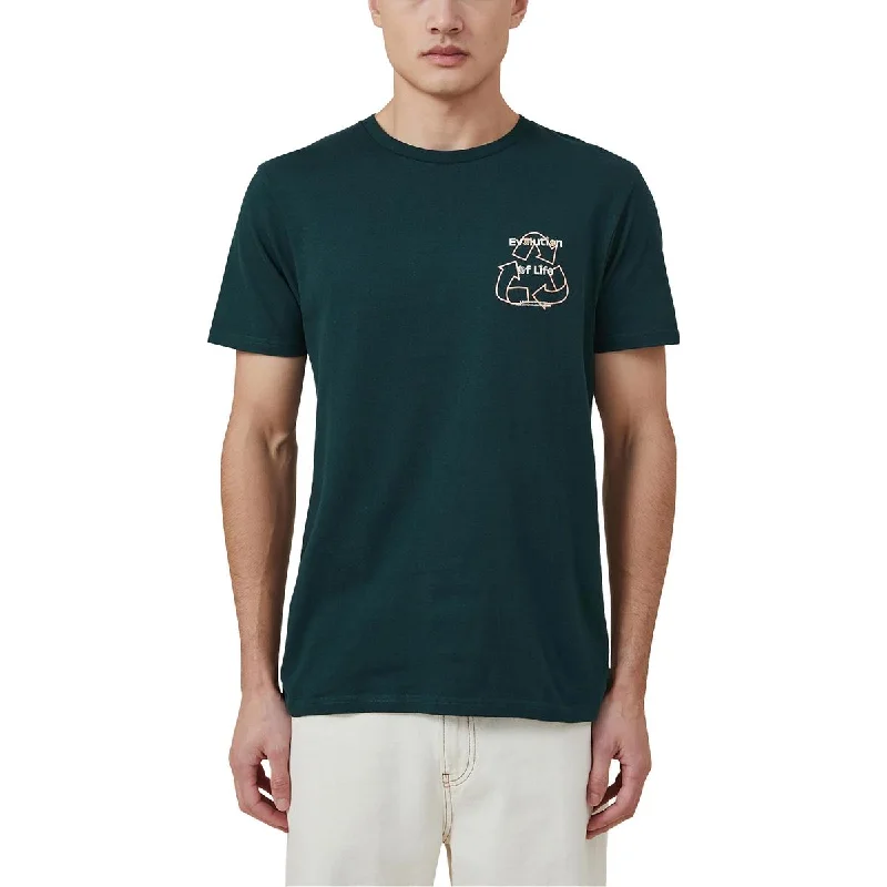 Men's short - sleeve linen t - shirts for summer beach outingsMens Cotton Short Sleeve Graphic T-Shirt Men's short - sleeve linen t - shirts for summer beach outingsMens Cotton Short Sleeve Graphic T-Shirt