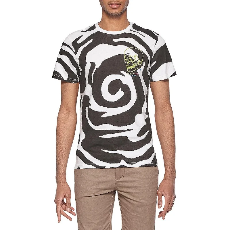 Men's short - sleeve linen t - shirts for summer beach outingsMens Crewneck Short Sleeve Graphic T-Shirt Men's short - sleeve linen t - shirts for summer beach outingsMens Crewneck Short Sleeve Graphic T-Shirt