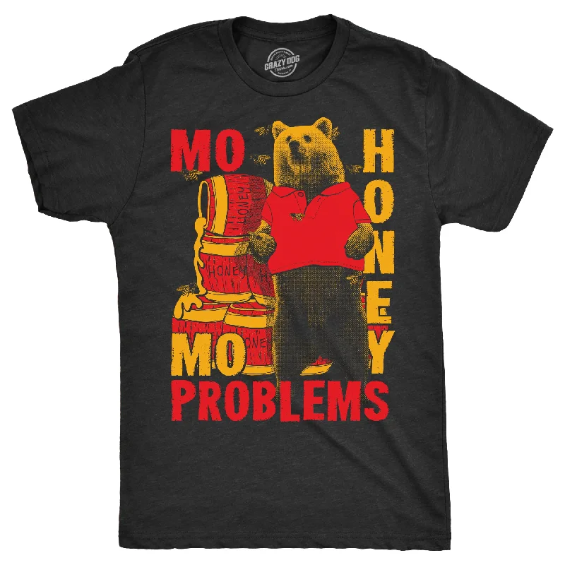 Men's short - sleeve linen t - shirts for summer beach outingsMo Honey Mo Problems Men's T Shirt Men's short - sleeve linen t - shirts for summer beach outingsMo Honey Mo Problems Men's T Shirt