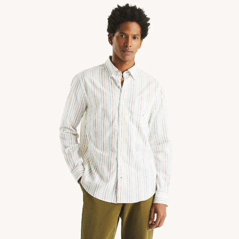 Men's antimicrobial t - shirts for odor - free freshness during travelNautica Mens Striped Shirt Men's antimicrobial t - shirts for odor - free freshness during travelNautica Mens Striped Shirt