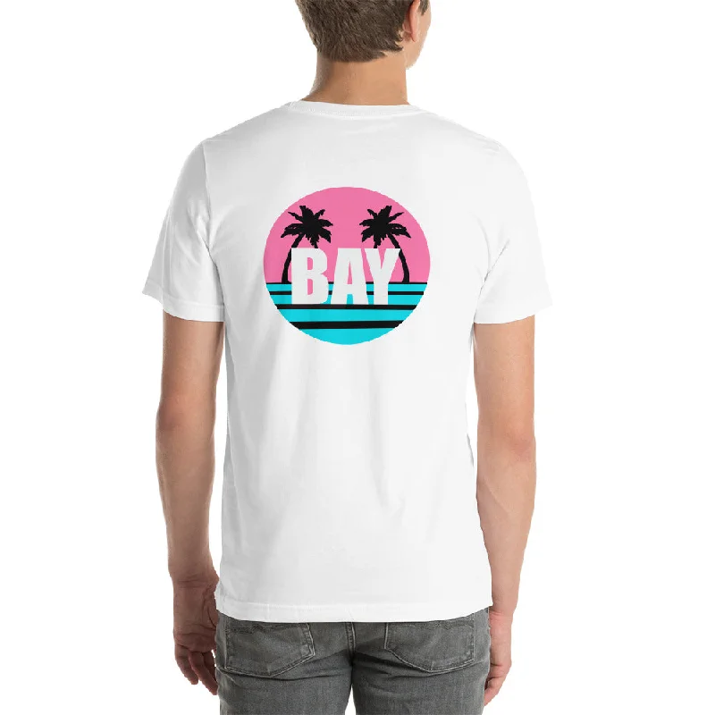 Men's button - front t - shirts with a unique artistic printNeon Nights Short-Sleeve T-Shirt Men's button - front t - shirts with a unique artistic printNeon Nights Short-Sleeve T-Shirt