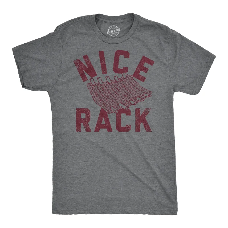 Men's ribbed t - shirts with a textured finish for added styleNice Rack Men's T Shirt Men's ribbed t - shirts with a textured finish for added styleNice Rack Men's T Shirt