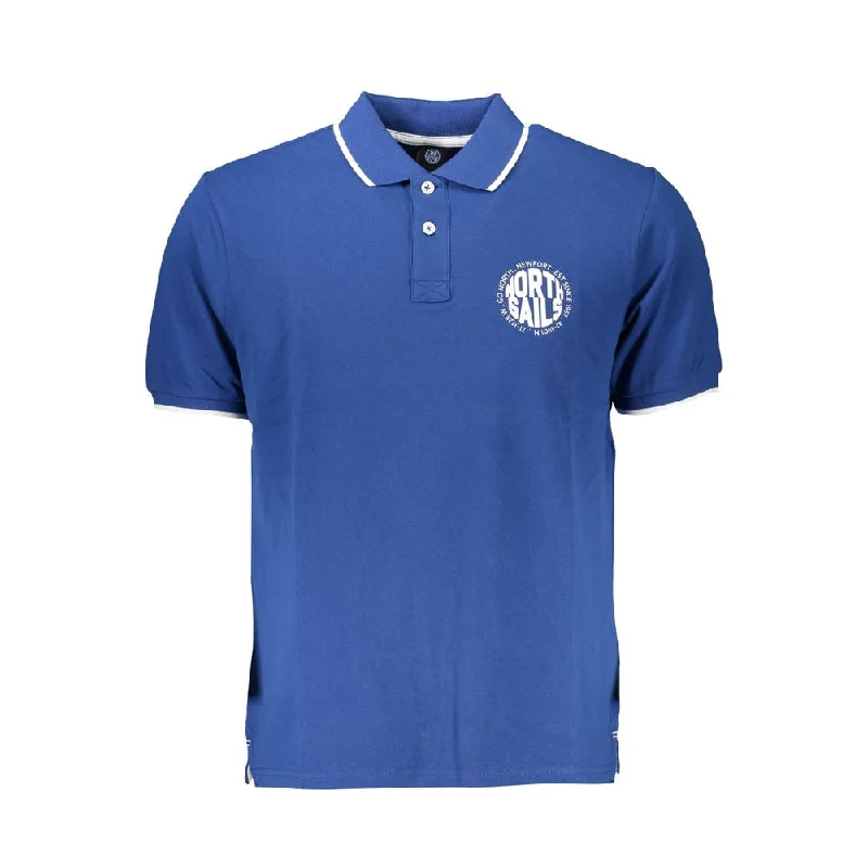 Men's thermal t - shirts with a high - neck design for cold weatherNorth Sails Cotton Polo Men's Shirt Men's thermal t - shirts with a high - neck design for cold weatherNorth Sails Cotton Polo Men's Shirt