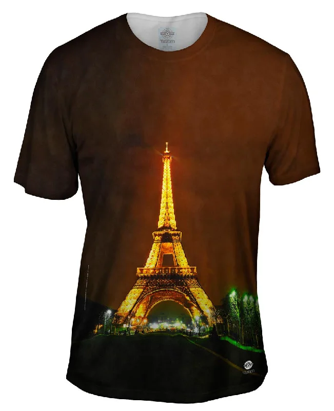 Men's antimicrobial t - shirts for odor - free freshness during travelParis Dream At Night Men's antimicrobial t - shirts for odor - free freshness during travelParis Dream At Night
