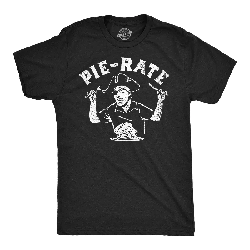 Men's printed Hawaiian t - shirts for tropical vacationsPie Rate Men's T Shirt