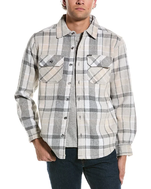 Men's tie - dye t - shirts with a bohemian stylePoint Zero Check Woven Shirt