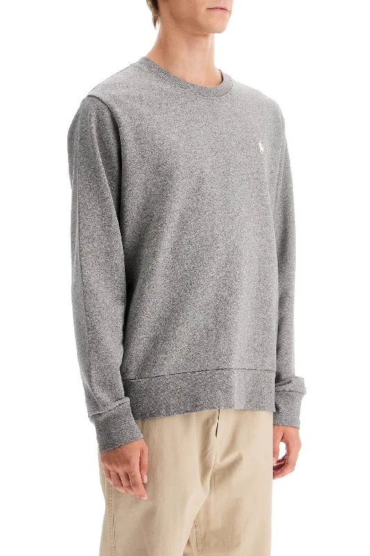 Men's eco - friendly recycled t - shirts for sustainable fashion choicesPolo Ralph Lauren Logo Crewneck Sweatshirt Men's eco - friendly recycled t - shirts for sustainable fashion choicesPolo Ralph Lauren Logo Crewneck Sweatshirt