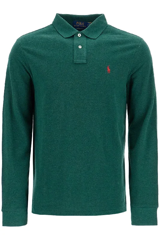 Men's UV - protection t - shirts for outdoor activities in the sunPolo Ralph Lauren Men's Custom Slim Fit Long Sleeve Polo Shirt Men's UV - protection t - shirts for outdoor activities in the sunPolo Ralph Lauren Men's Custom Slim Fit Long Sleeve Polo Shirt