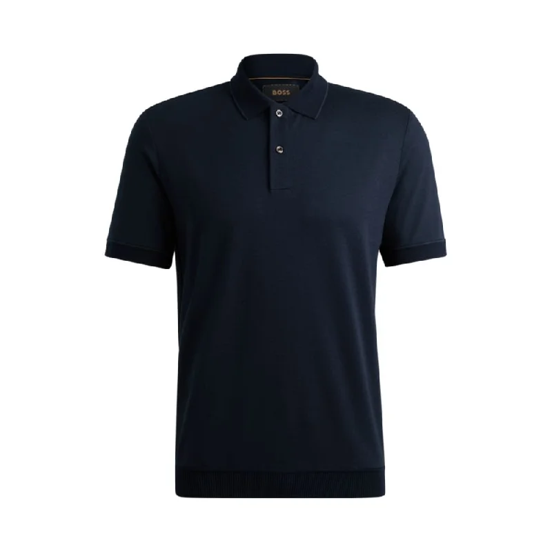 Men's eco - friendly recycled t - shirts for sustainable fashion choicesRegular-fit polo shirt in cotton and cashmere Men's eco - friendly recycled t - shirts for sustainable fashion choicesRegular-fit polo shirt in cotton and cashmere