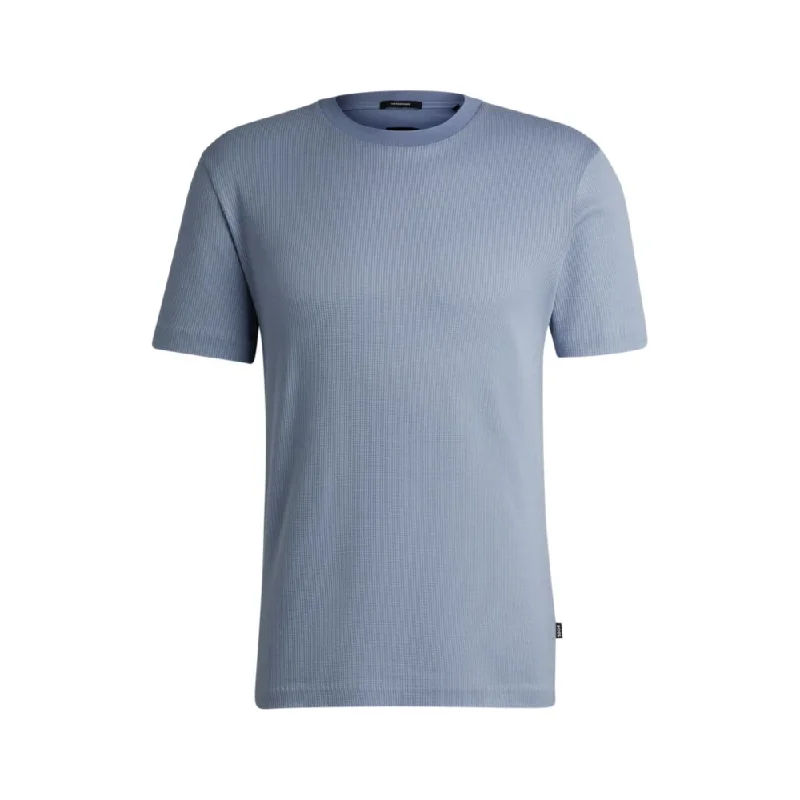 Men's polo t - shirts with a contrast collar for a preppy lookRegular-fit T-shirt in structured cotton Men's polo t - shirts with a contrast collar for a preppy lookRegular-fit T-shirt in structured cotton