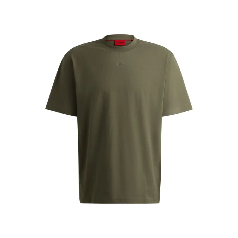 Men's ribbed t - shirts with a textured finish for added styleRelaxed-fit T-shirt in cotton with logo print Men's ribbed t - shirts with a textured finish for added styleRelaxed-fit T-shirt in cotton with logo print