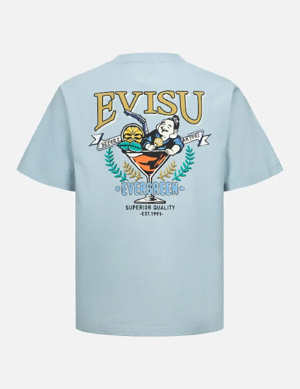 Men's thermal t - shirts with a high - neck design for cold weatherSeagull and Playful Godhead Print Regular Fit T-shirt Men's thermal t - shirts with a high - neck design for cold weatherSeagull and Playful Godhead Print Regular Fit T-shirt