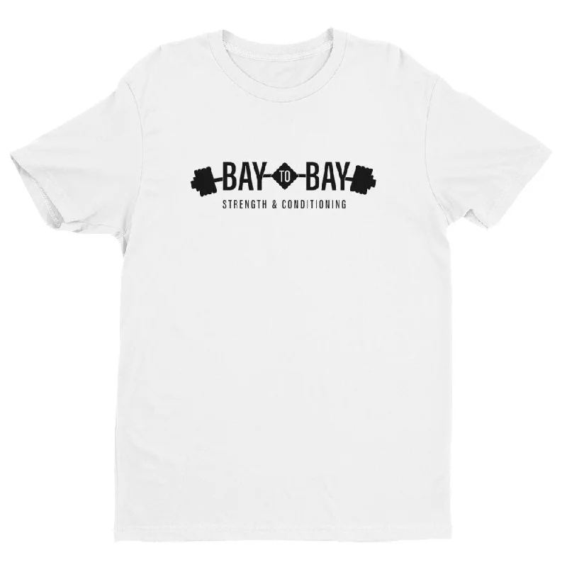 Men's short - sleeve linen t - shirts for summer beach outingsStrength & Conditioning Short Sleeve