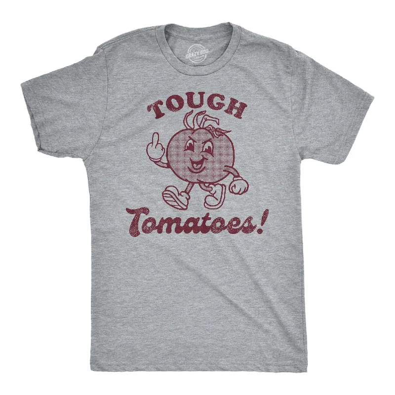 Men's eco - friendly recycled t - shirts for sustainable fashion choicesTough Tomatoes Men's T Shirt Men's eco - friendly recycled t - shirts for sustainable fashion choicesTough Tomatoes Men's T Shirt