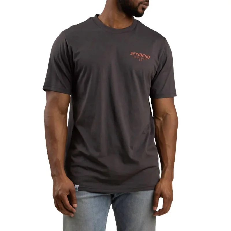 Men's distressed denim - look t - shirts with a rugged appealTriceratops T-Shirt In Vintage Black Men's distressed denim - look t - shirts with a rugged appealTriceratops T-Shirt In Vintage Black