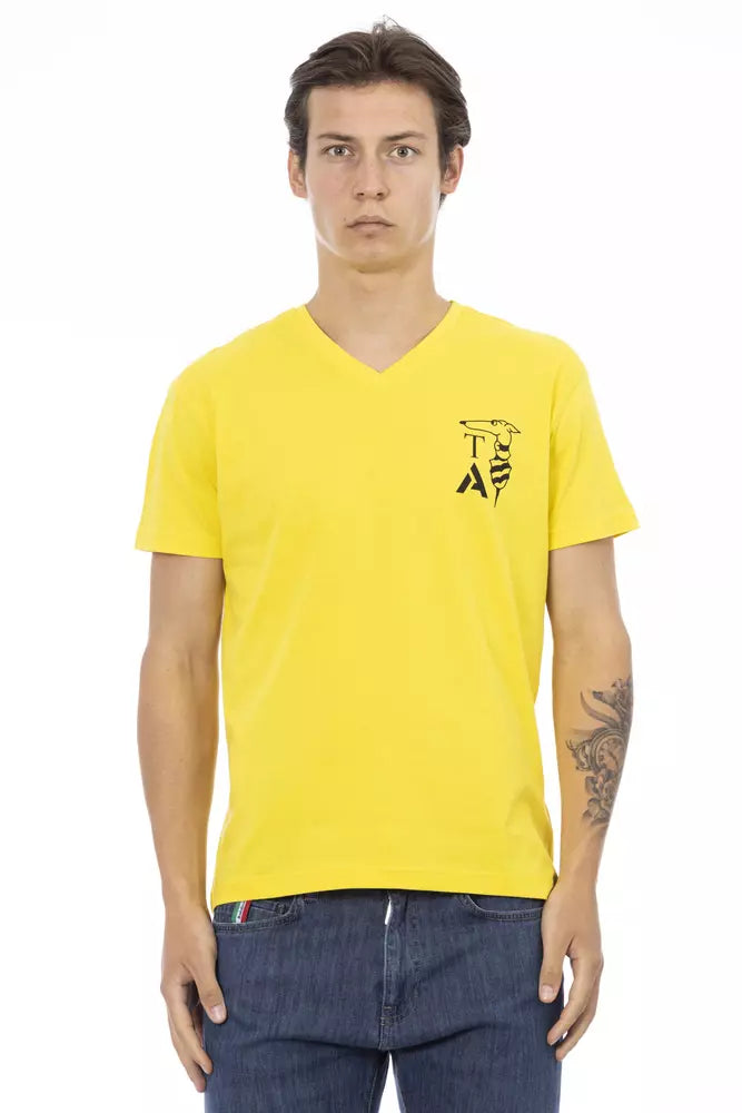 Men's v - neck muscle t - shirts for a body - building aestheticTrussardi Action Cotton Men Men's T-Shirt Men's v - neck muscle t - shirts for a body - building aestheticTrussardi Action Cotton Men Men's T-Shirt