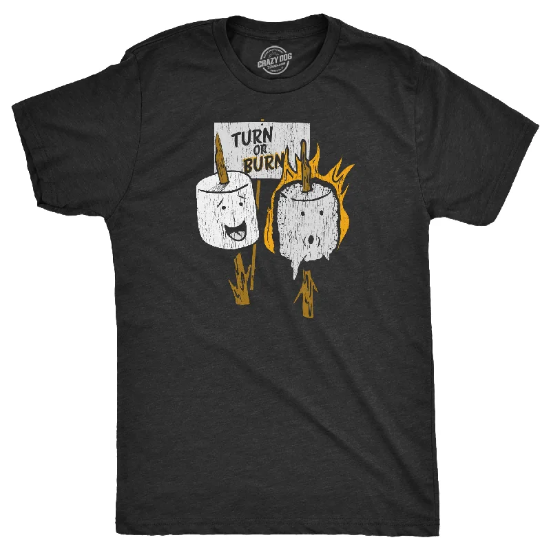 Men's plus - size pocket t - shirts with a classic lookTurn Or Burn Men's T Shirt