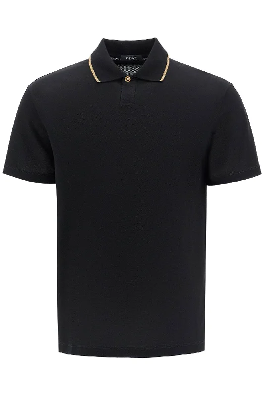 Men's lightweight performance t - shirts for running marathonsVersace Men's Cotton Piquã Polo Shirt Men's lightweight performance t - shirts for running marathonsVersace Men's Cotton Piquã Polo Shirt