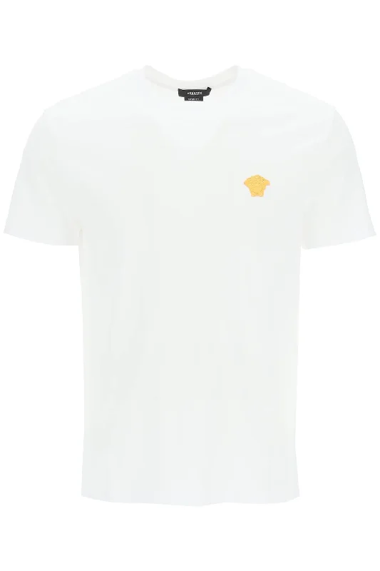 Men's lightweight performance t - shirts for running marathonsVersace Men's Medusa Embroide T-Shirt Men's lightweight performance t - shirts for running marathonsVersace Men's Medusa Embroide T-Shirt