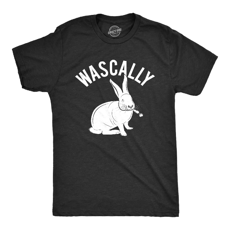 Men's tie - dye t - shirts with a bohemian styleWascally Rabbit Men's T Shirt