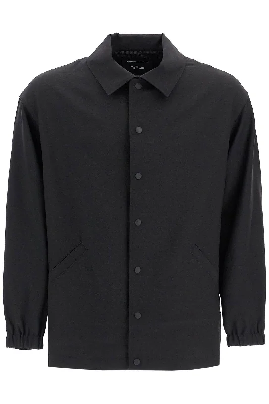 Men's smart - casual checkered t - shirts for semi - formal occasionsY-3 Men's 3-Stripes